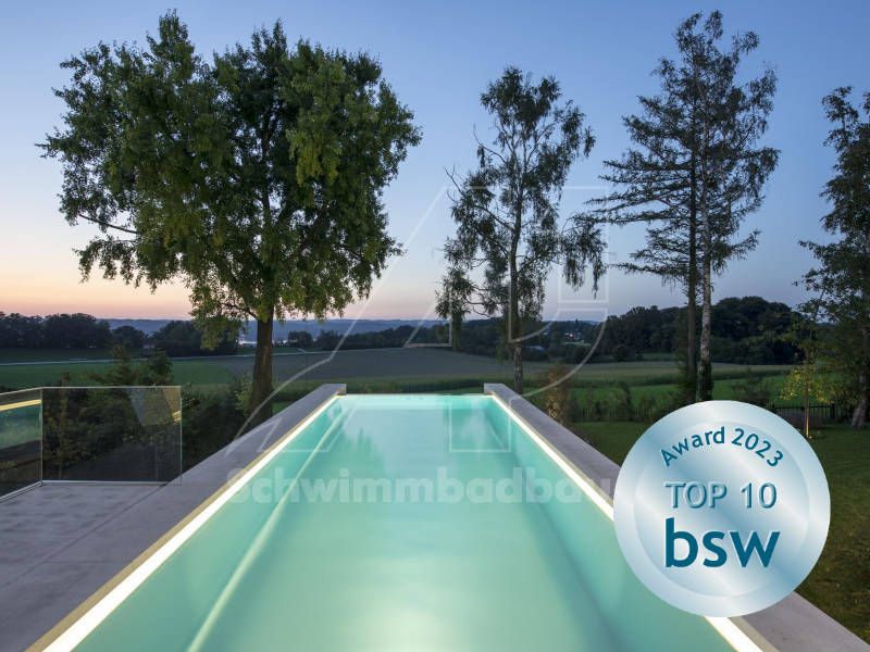 BSW Award 2023 Top 10 Außenpool